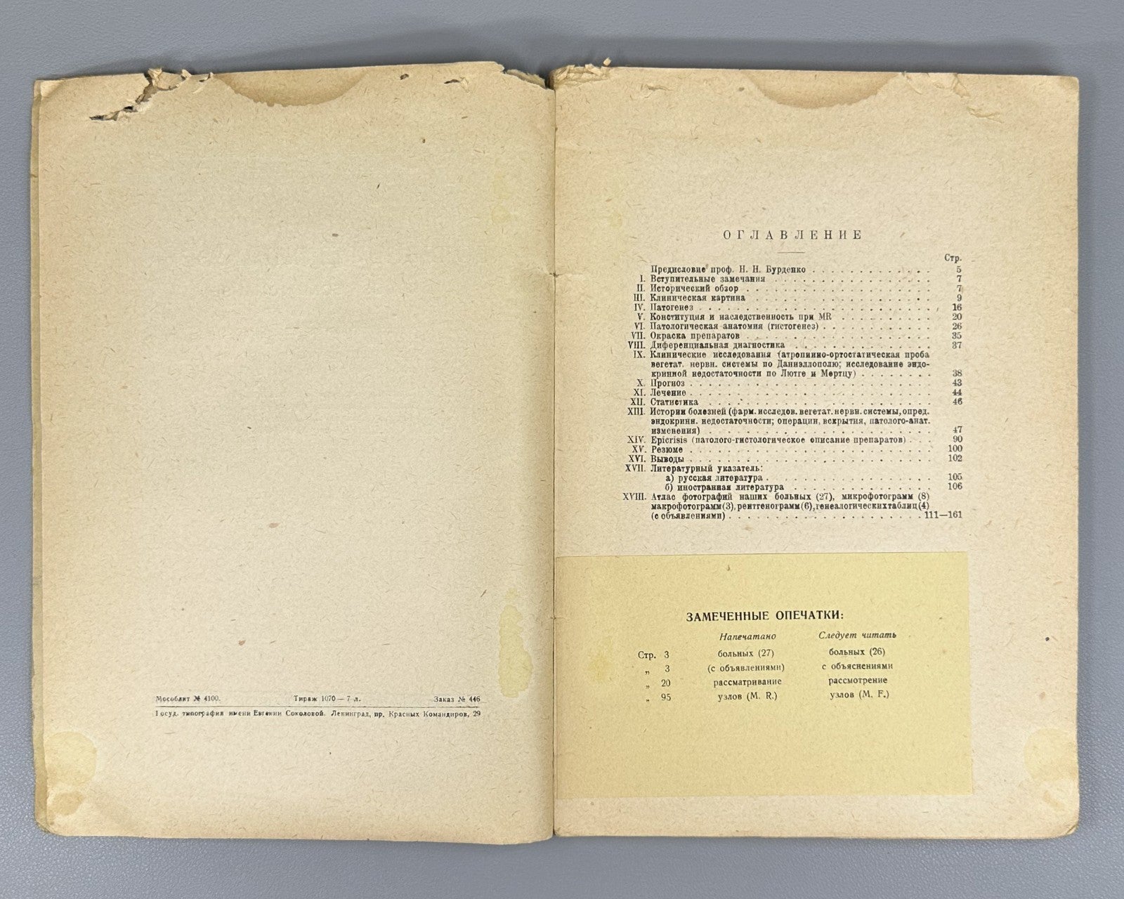 Recklinghausen Disease Medicine 1930 Злотников Болезнь Реклингаузена
