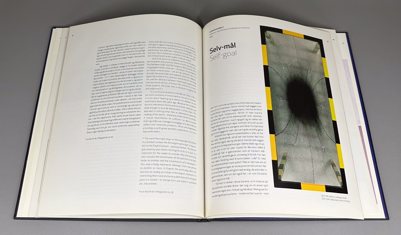 Signed Autograph Ingrid Berven Exhibition Catalog 2015 Norwegian art