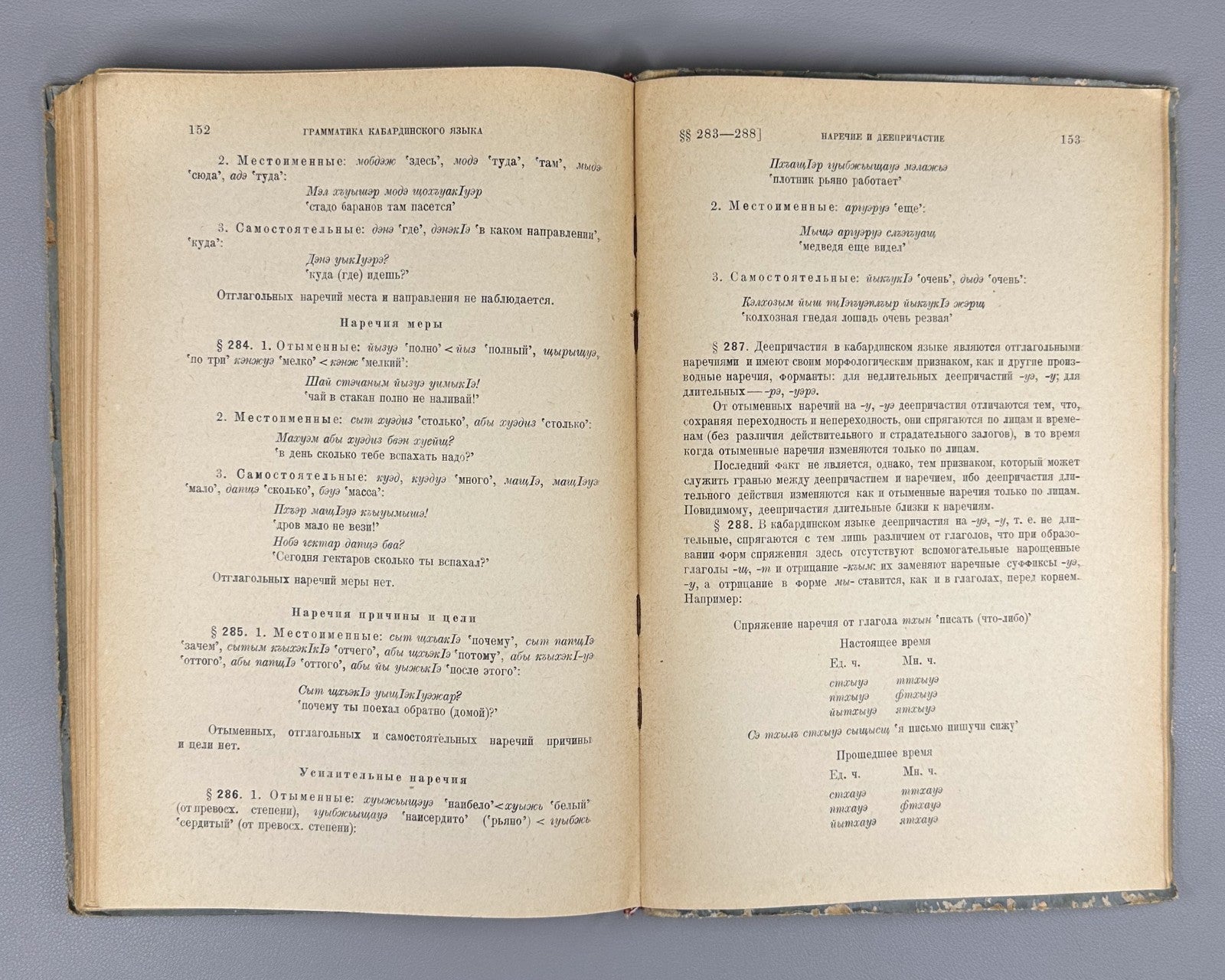 Турчанинов Цагов Грамматика кабардинского языка 1940 Kabardian Language Grammar