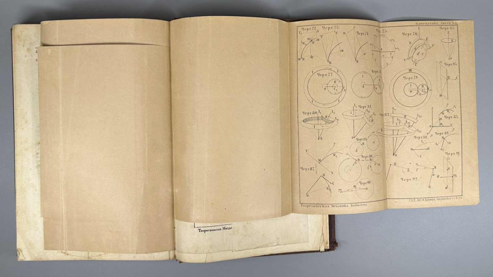 1st ed Бобылев Руководство к курсу теоретической механики 1886 Bobylev Mechanics