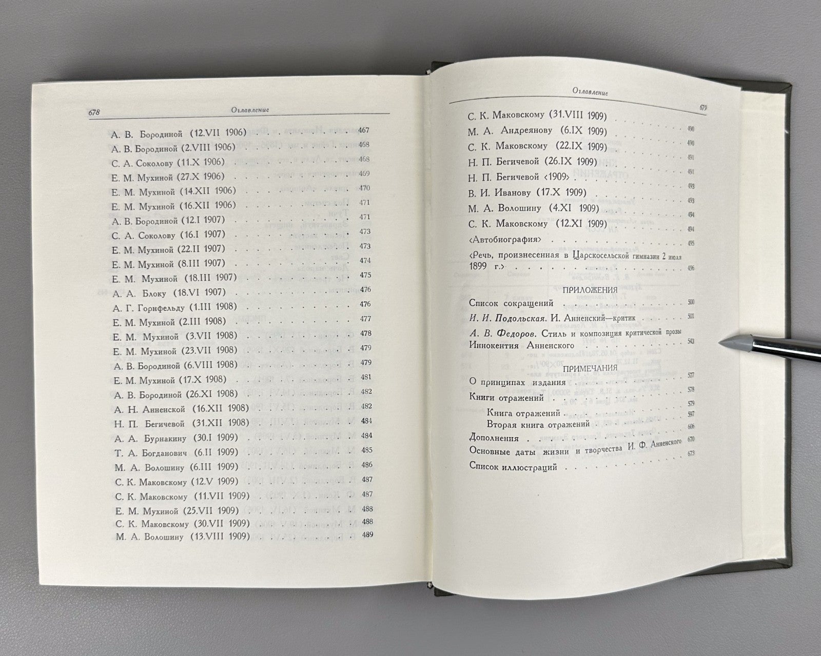 Annensky Books of Reflections 1979 Анненский Книги отражений Лит. памятники
