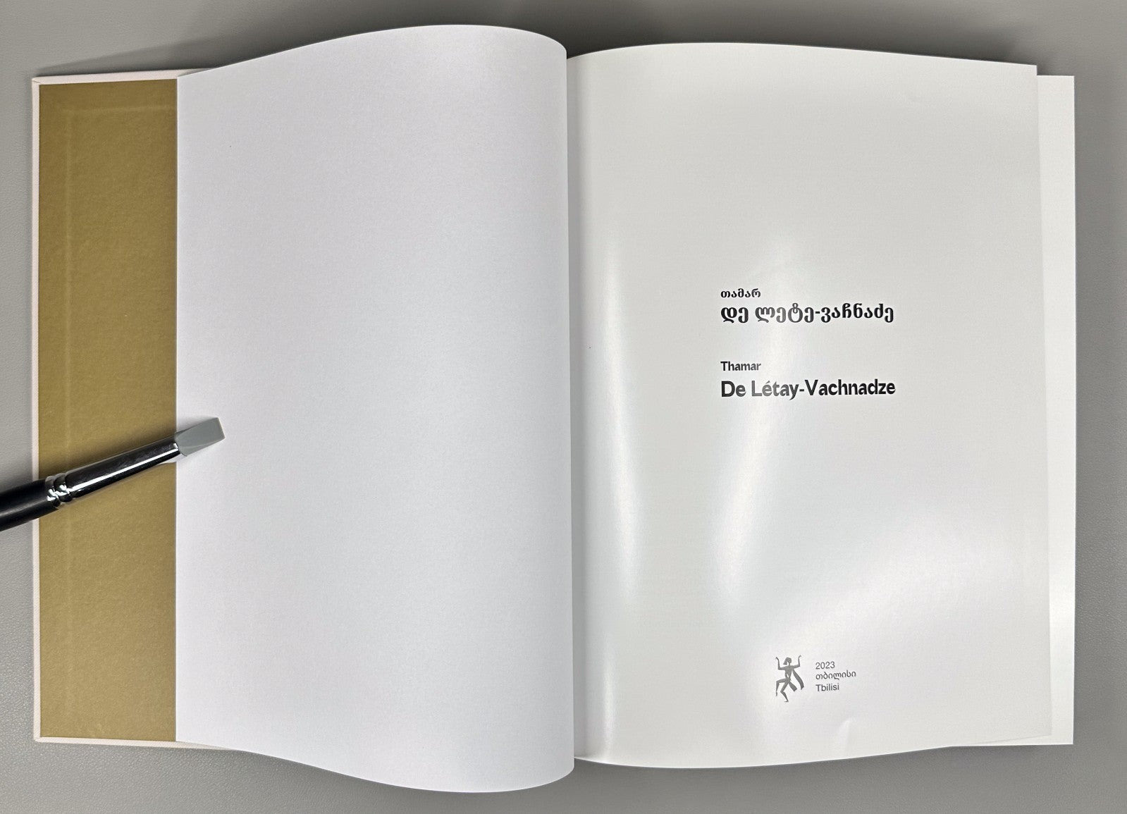 Thamar de Létay-Vachnadze Album 2023 Georgia Art