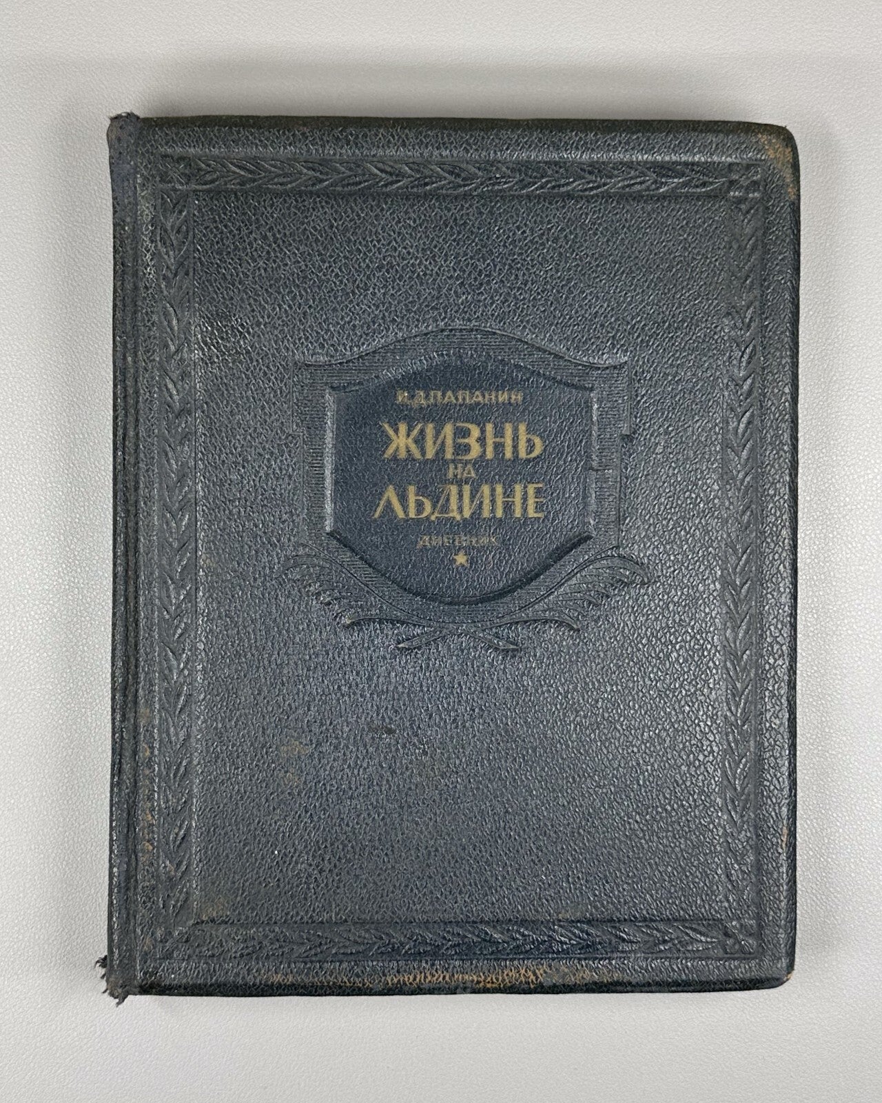 1st ed. Papanin Life on an Ice Floe Adventure 1938 Папанин Жизнь на льдине Rare
