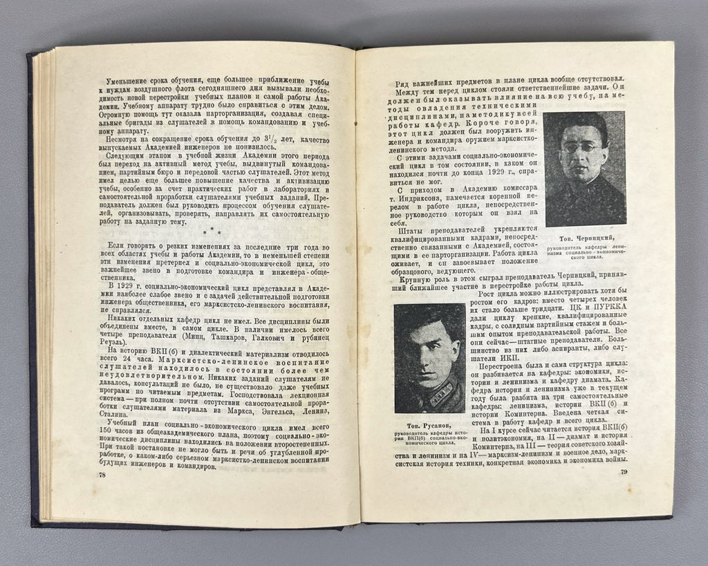 Десять лет Военной воздушной академии РККА 1932 Red Army Air Force Military Acad