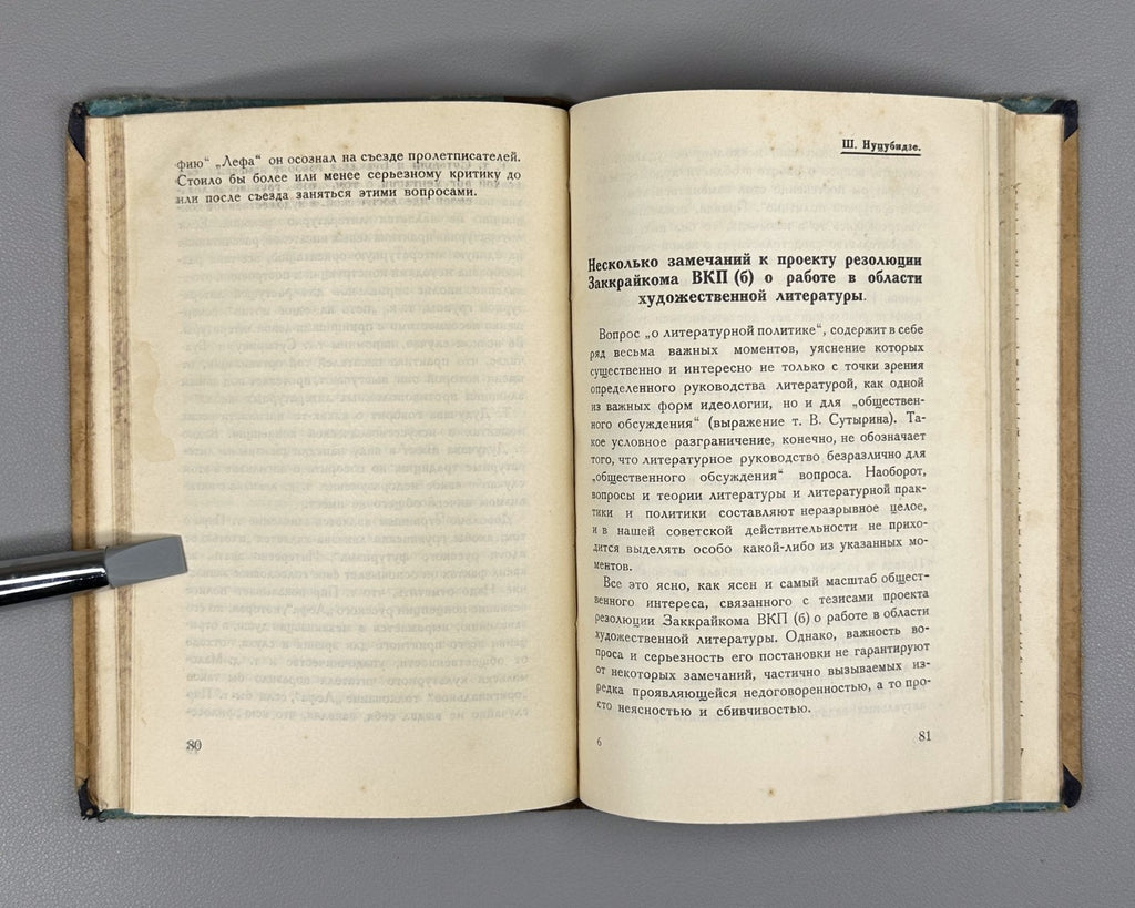 Вопросы художественной литературы в Закавказьи 1928 Literature in Transcaucasia