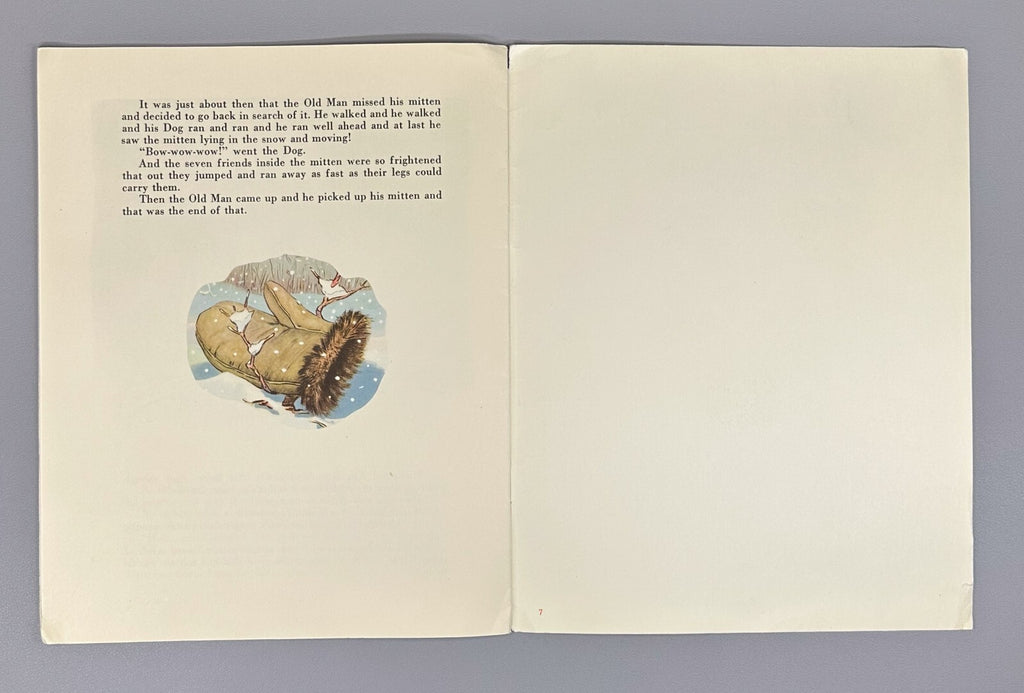 The Old Man's Mitten a Ukrainian folk tale 1953 Children’s book