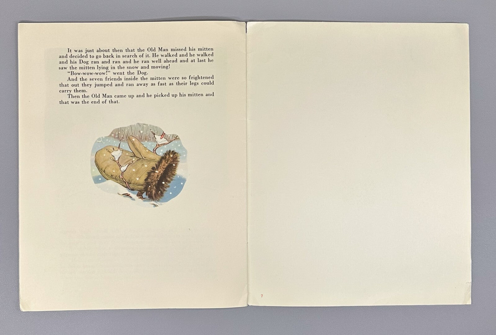 The Old Man's Mitten a Ukrainian folk tale 1953 Children’s book