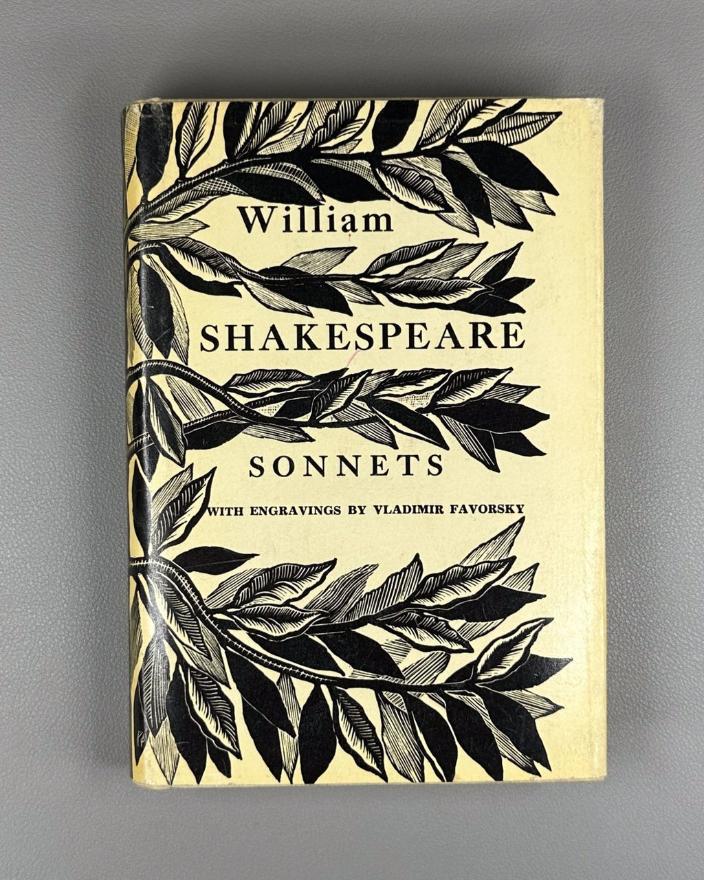 William Shakespeare Sonnets 1965 Engravings by Vladimir Favorsky English Soviet