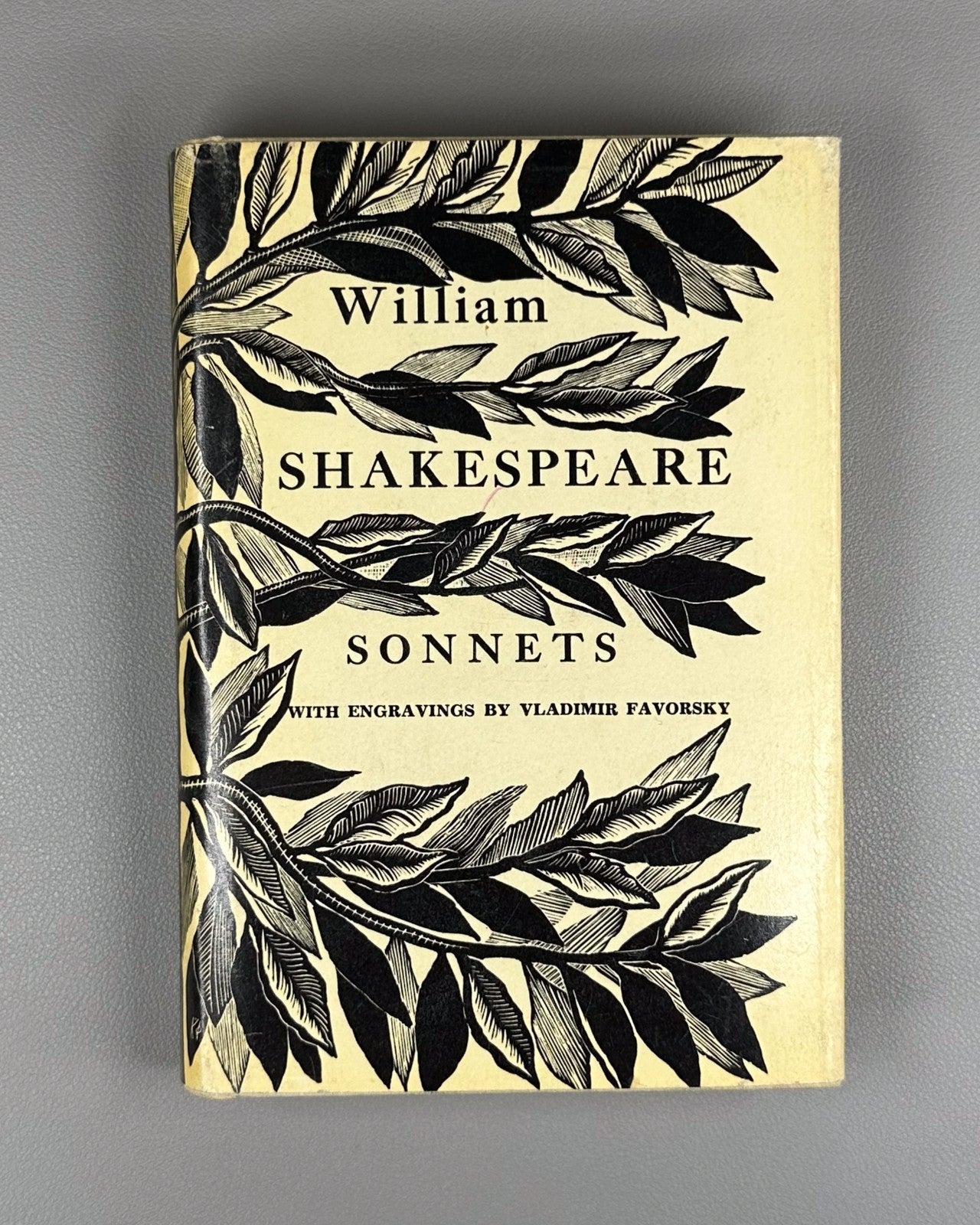 William Shakespeare Sonnets 1965 Engravings by Vladimir Favorsky English Soviet