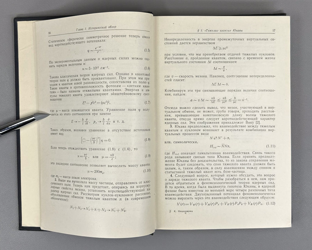 Нишиджима Фундаментальные частицы 1965 Nishijima Fundamental Particles