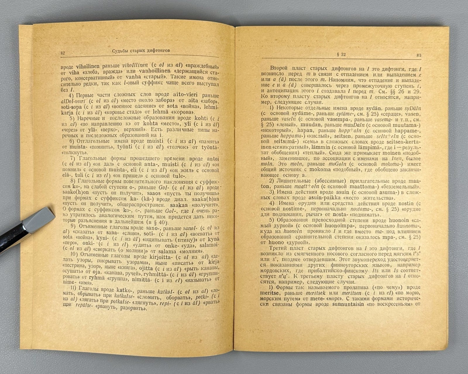 Finnish-Suomi Language 1948 Бубрих Историческая фонетика финского-суоми языка
