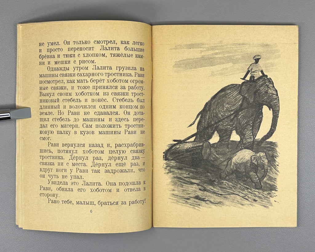 Baruzdin Ravi and Shashi Russian Children’s book 1957 Баруздин Рави и Шаши
