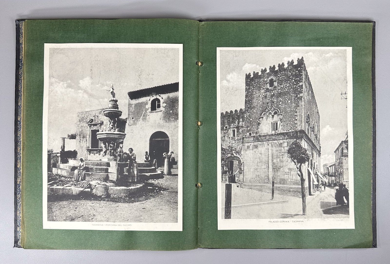 Vintage photo album Sicilia Italy Set of 44 pcs. Винтажный фотоальбом Италия