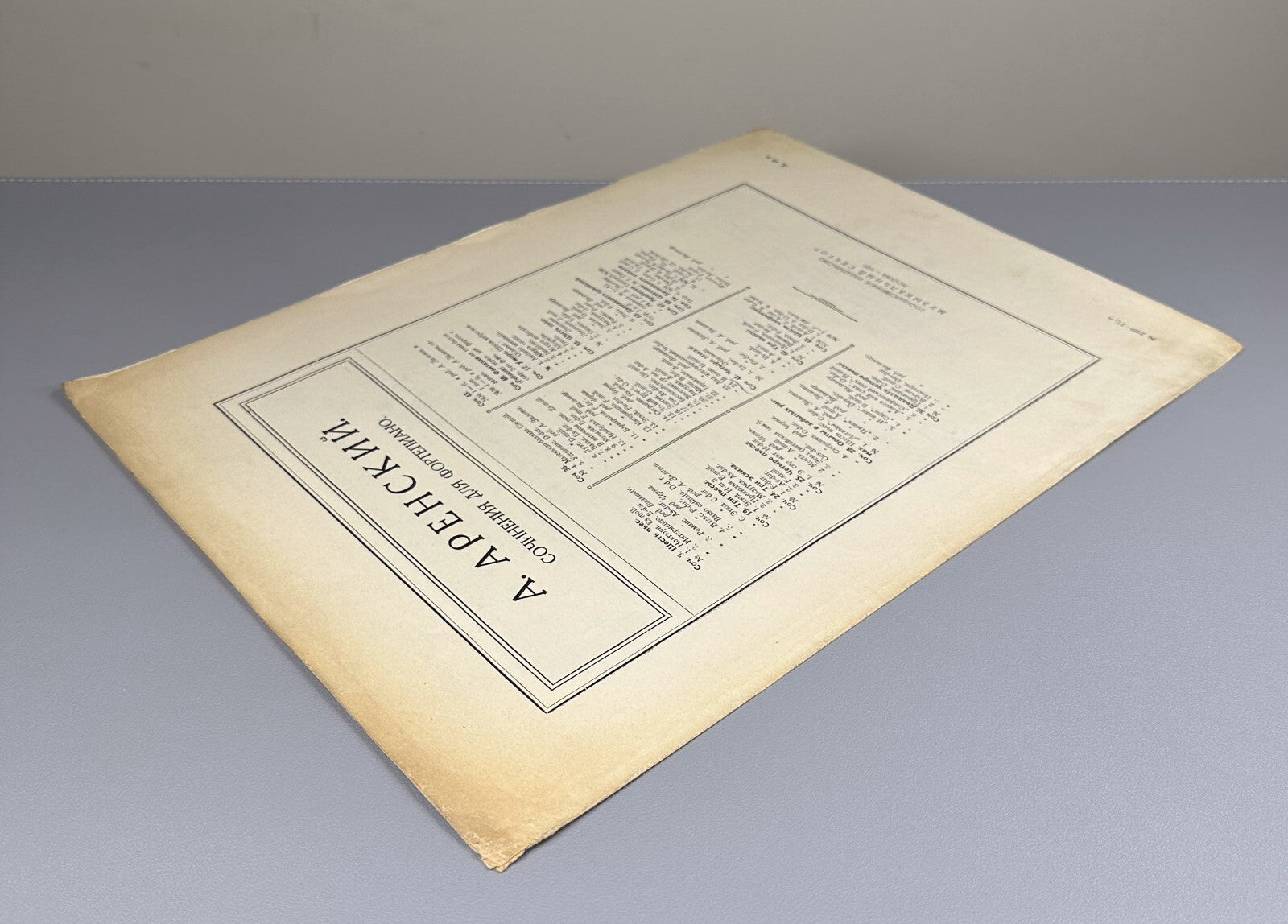 Arensky  In the Field Op. 36 No. 24 Sheet Music 1929 Аренский В поле Соч.36 #24