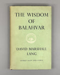 1st ed. Autograph Lang The Wisdom of Balahvar A Christian Legend of the Buddha