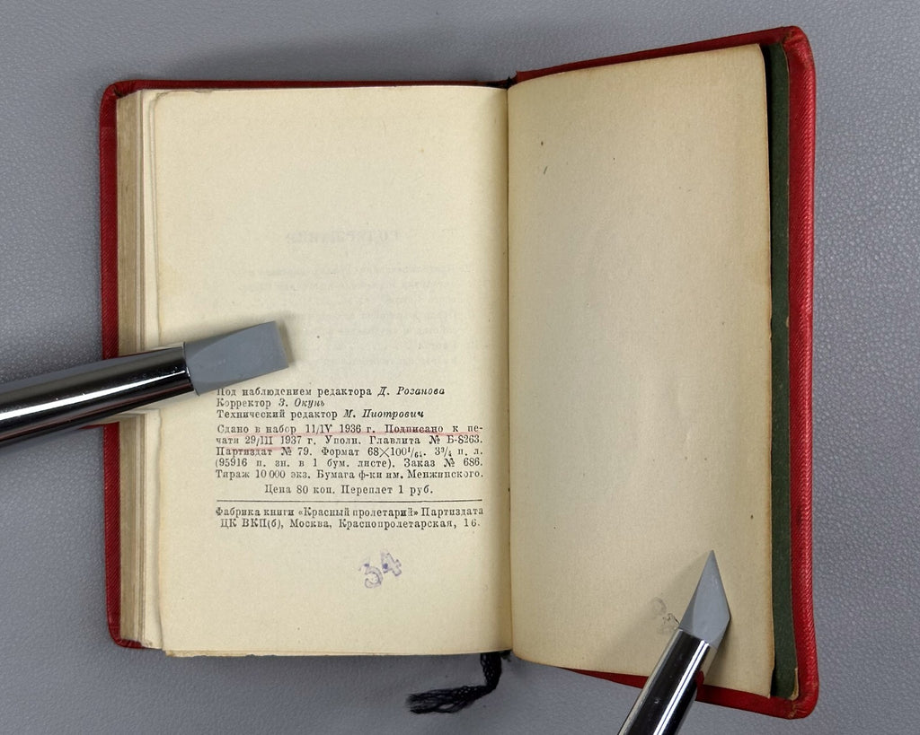 Stalin Collected Works vol.X 1937 Сталин Собрание сочинений том 10 из 17