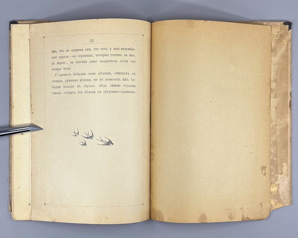 Kolokolnikova Crow  A story for children book 1901 Колокольникова Ворона Rare