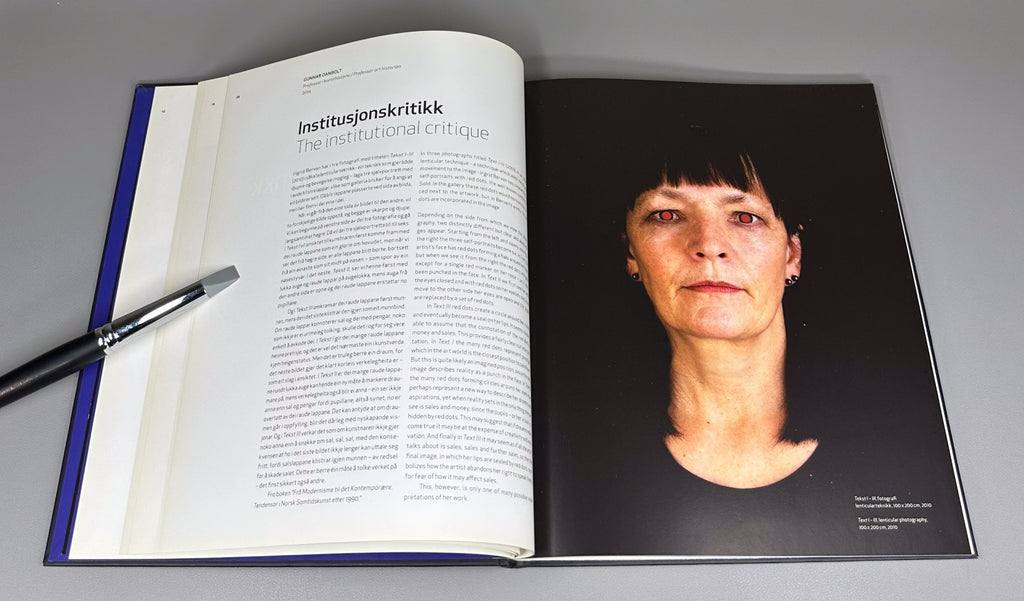 Signed Autograph Ingrid Berven Exhibition Catalog 2015 Norwegian art