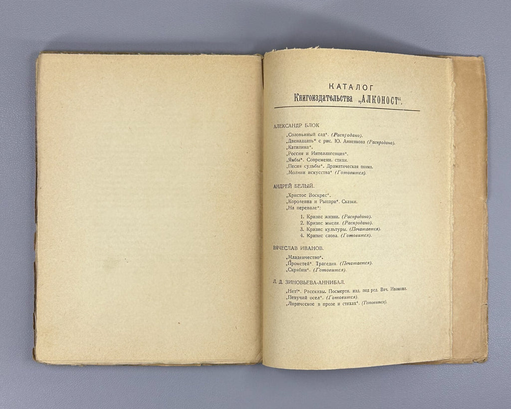 Erberg The Purpose of Creativity 1919 Эрберг Цель творчества Символизм Алконост