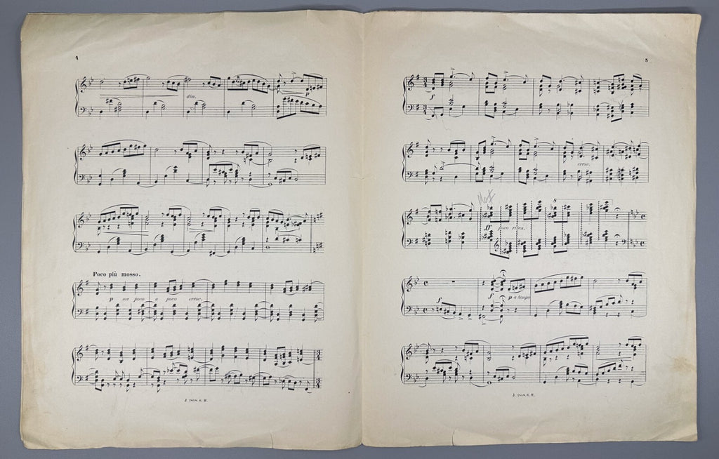 Tchaikovsky The Seasons piano 1878? Чайковский Времена года Июнь Баркарола Ноты