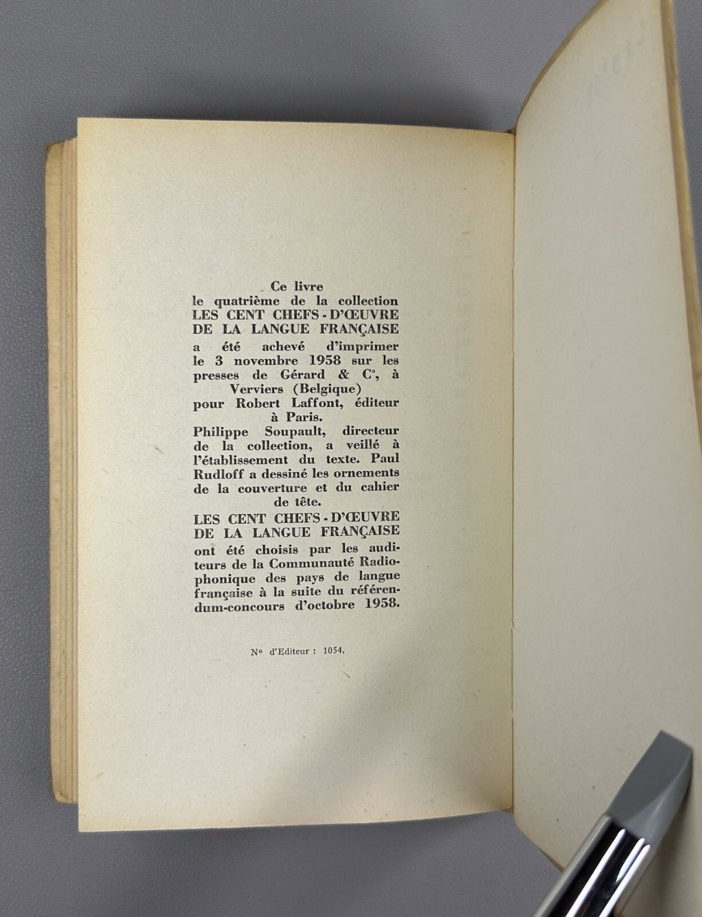 François Villon. Poems 1958 Signed Autograph by Pavel Antokolsky Антокольский