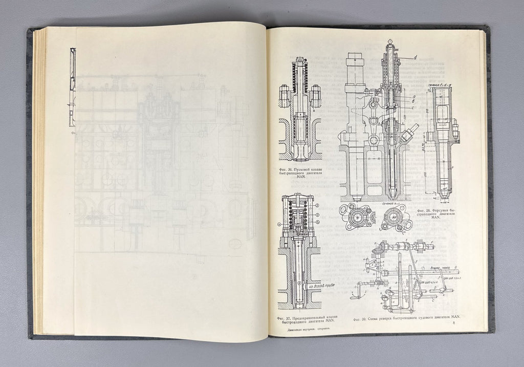 Гюльднер Двигатели внутреннего сгорания 1927 Guldner Internal Combustion Engines