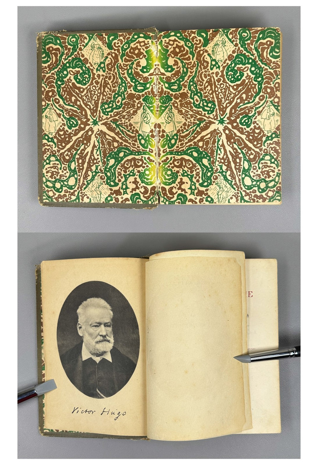 Academia Victor Hugo Les Miserables 1931 Виктор Гюго Отверженные Rare