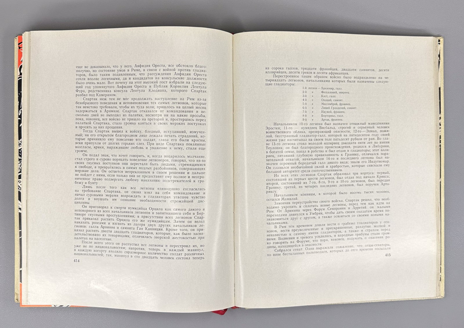 Spartaco Spartacus Giovagnoli Historical novella 1968 Джованьоли Спартак