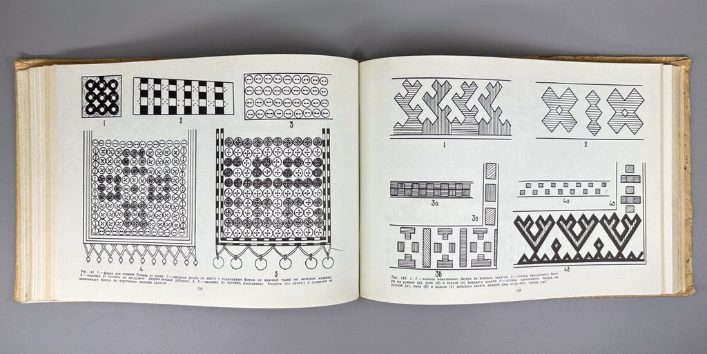 Album of Khanty ornaments 1979 Альбом хантыйских орнаментов восточная группа