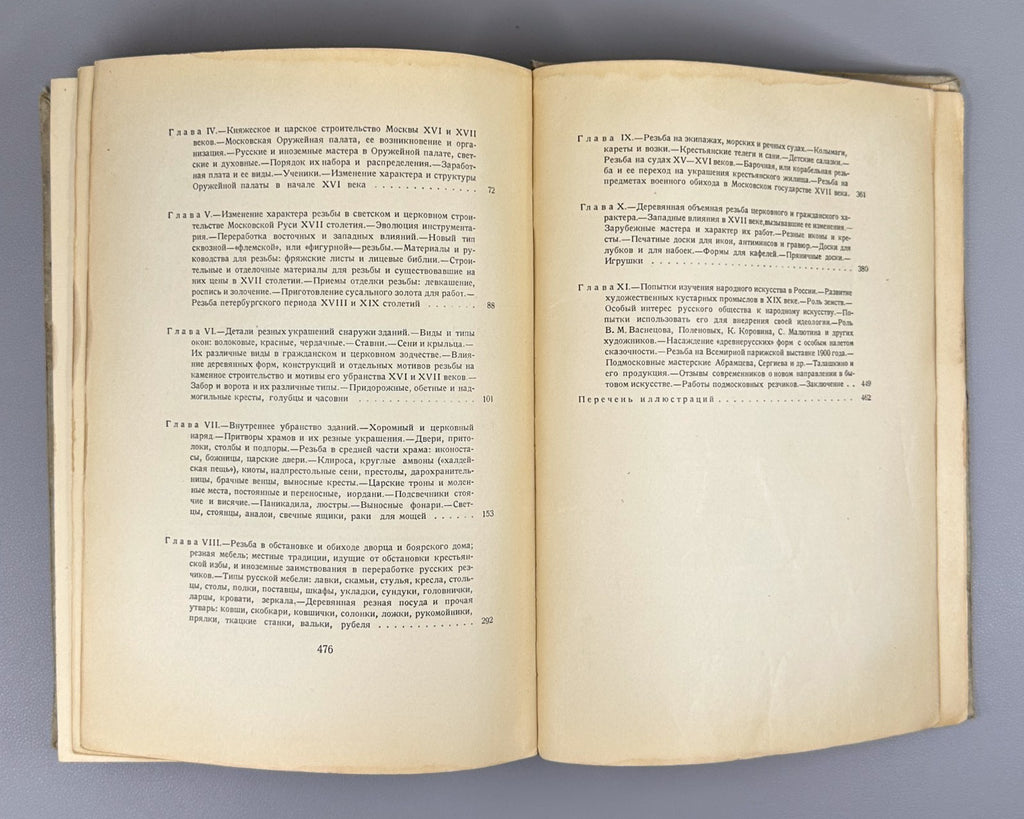 Academia Russian Wood Carving 1934 Соболев Русская народная резьба по дереву