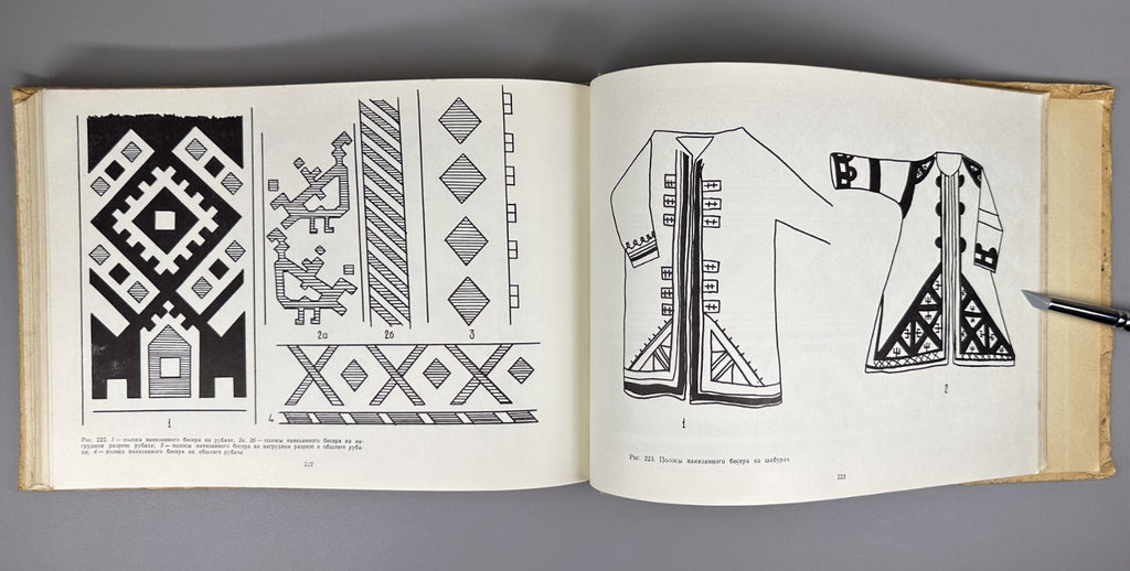 Album of Khanty ornaments 1979 Альбом хантыйских орнаментов восточная группа