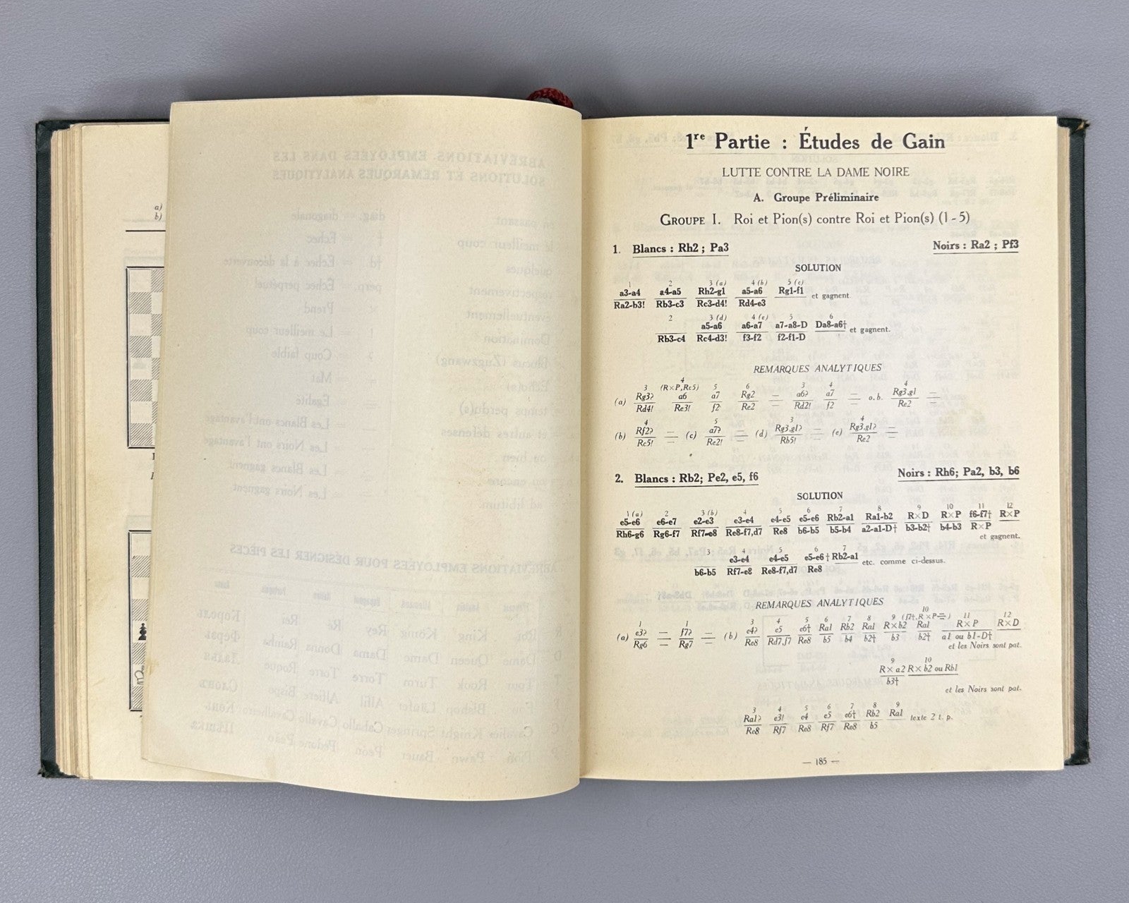 Henri Rinck 700 fins de partie 700 Chess Endgames 1927 First edition J. Berger