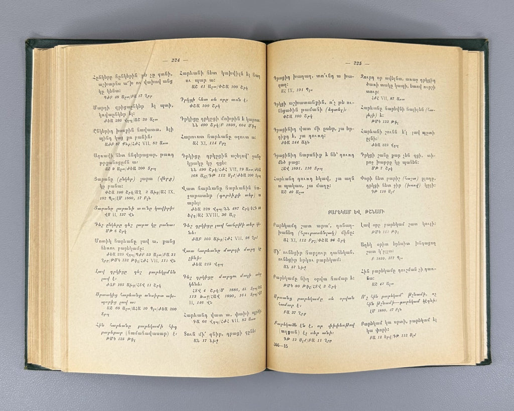 Armenian proverbs Ghanalanyan 1960 Առածանի Ղանալանյան