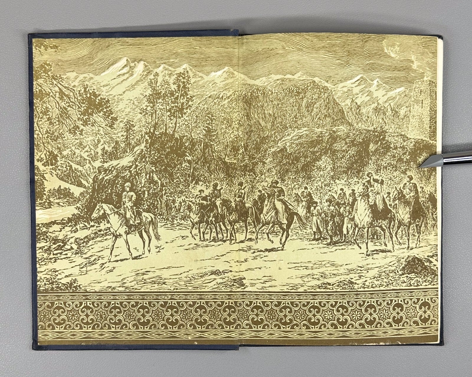 Autograph Pliev Tale of Victory Ossetian Poem 1951 Плиев Сказание о победе Rare