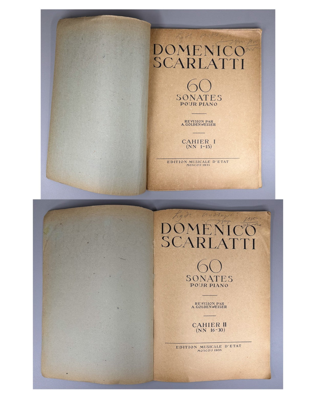 Lot of 13 Sheet Music Piano Score early Soviet avant-garde Muzgiz 1920s–1930s