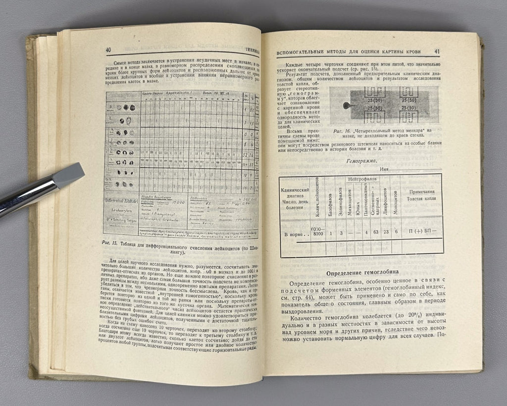 Шиллинг Картина крови 1931 Schilling The Blood Picture Tropical Diseases Russian