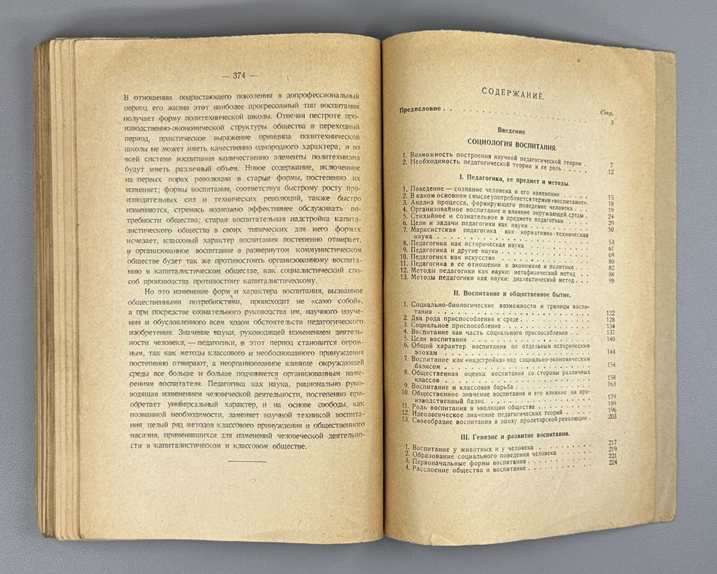 Banned edition Marxist Pedagogy 1929 Калашников Очерки марксистской педагогики