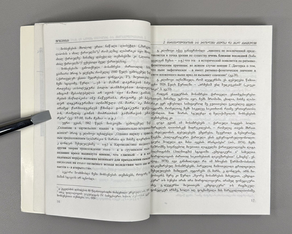 Fotskhishvili Georgian Language Linguistic and Extralinguistic Aspects 2000