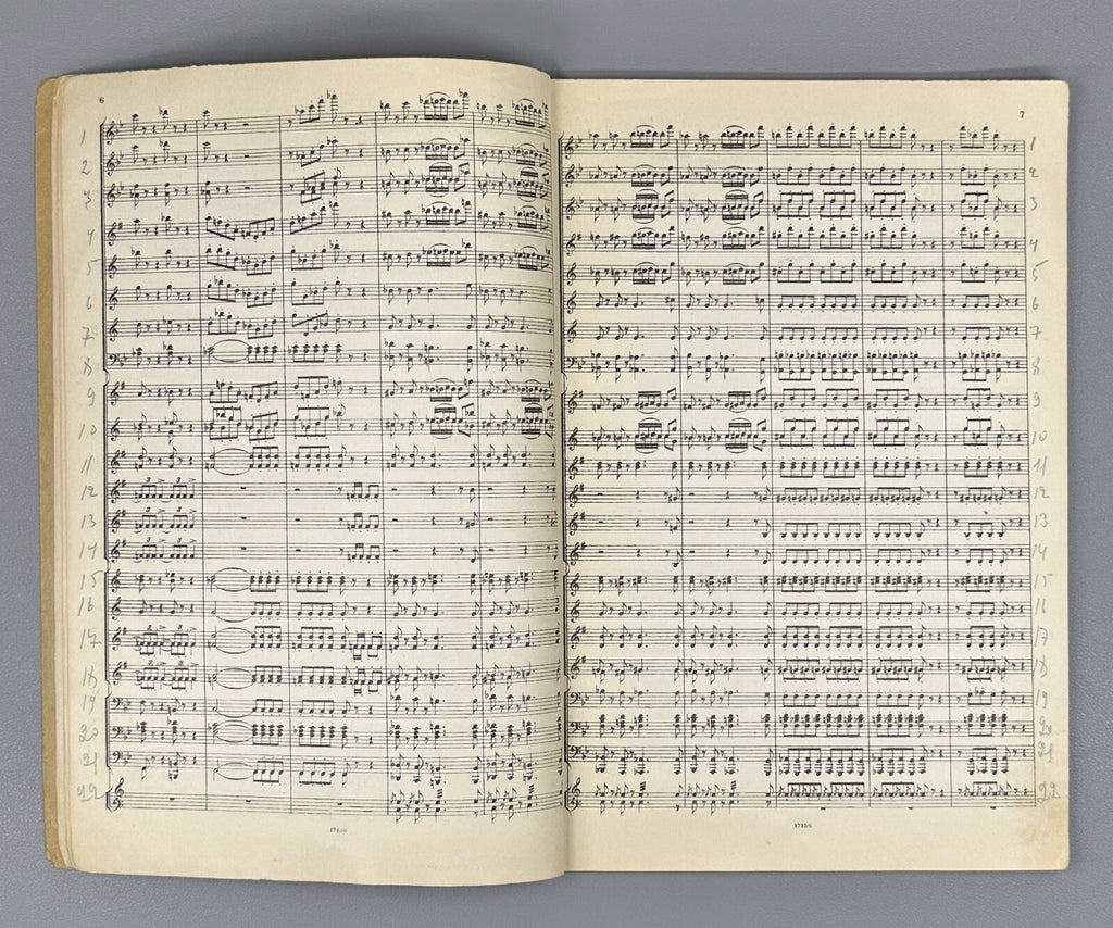Tchaikovsky Sleeping Beauty Sheet music 1929 Чайковский Спящая красавица Ноты