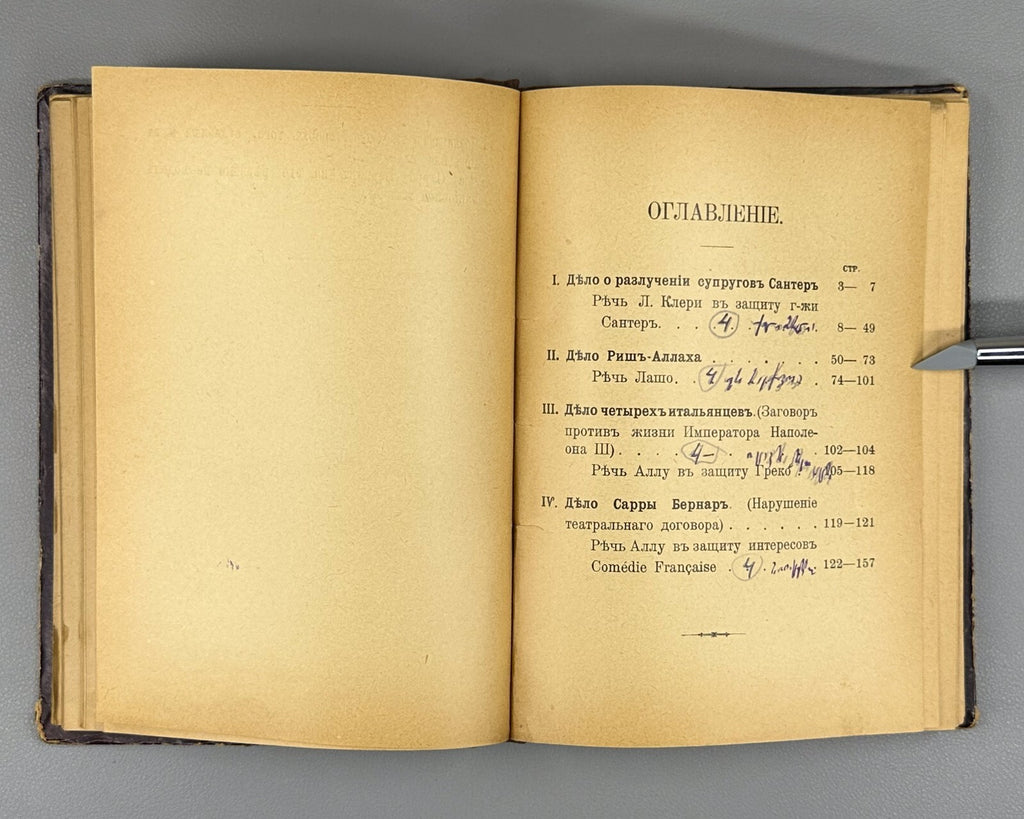 Judicial compendium Law 1903 Сборник выдающихся иностранных судебных процессов
