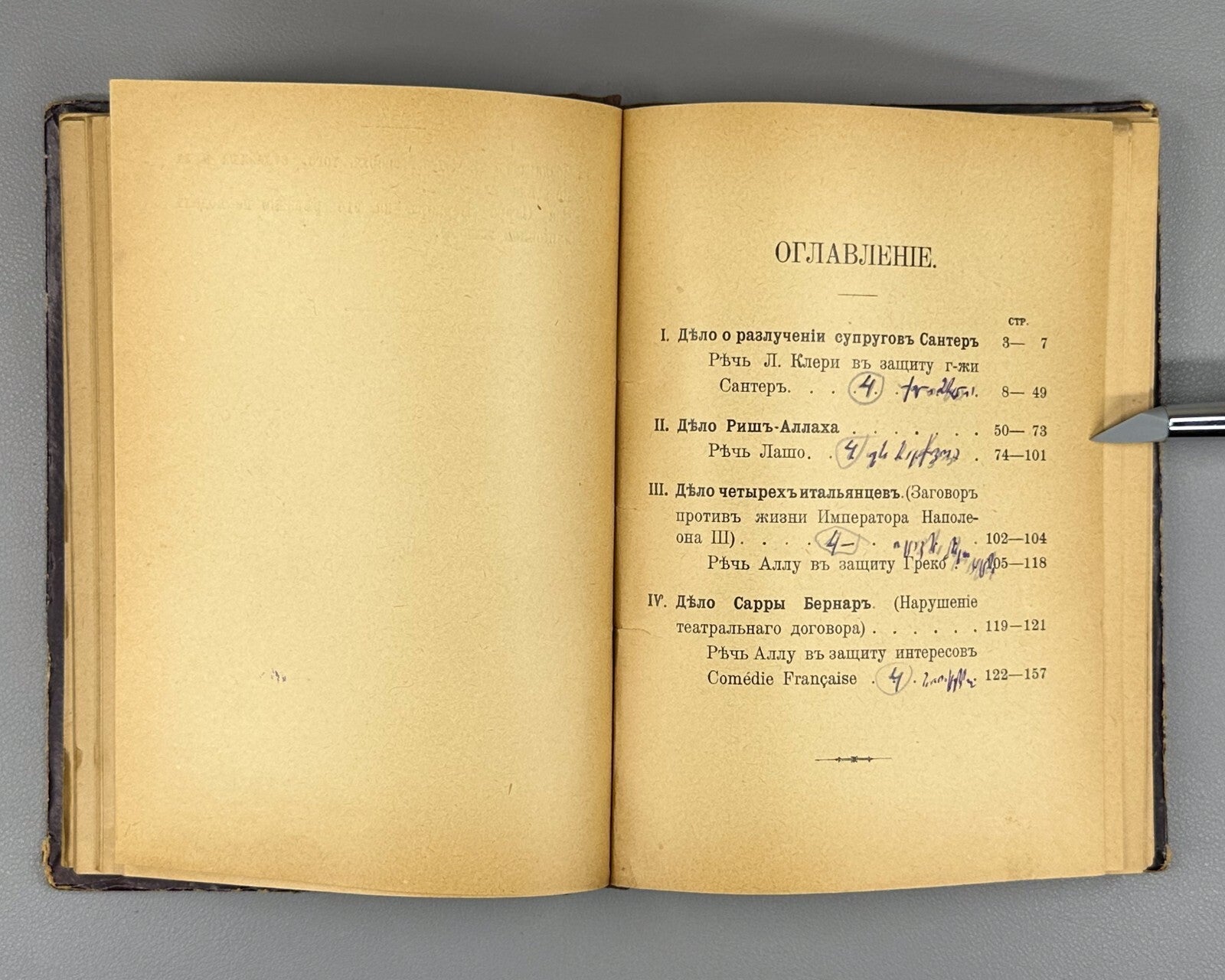 Judicial compendium Law 1903 Сборник выдающихся иностранных судебных процессов