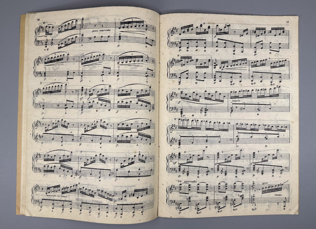 Burstein Fantasy on Themes from Koroghlu Baku 1940 Бурштейн Кероглы ноты Rare