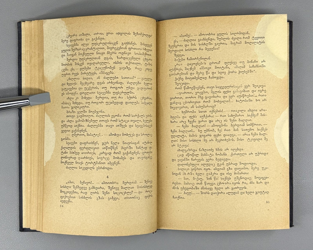 Demna Shengelaya Novels Georgian 1939 დემნა შენგელაია მოთხრობები Демна Шенгелая