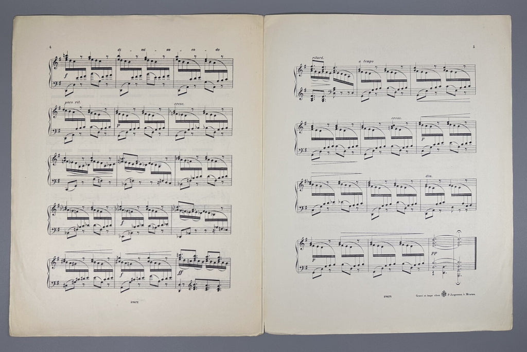 Arensky 12 Preludes Piano Op. 63 № 6 1896 Аренский 12 прелюдий фортепиано Ноты