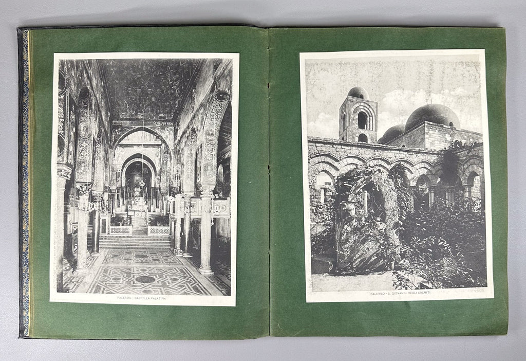Vintage photo album Sicilia Italy Set of 44 pcs. Винтажный фотоальбом Италия
