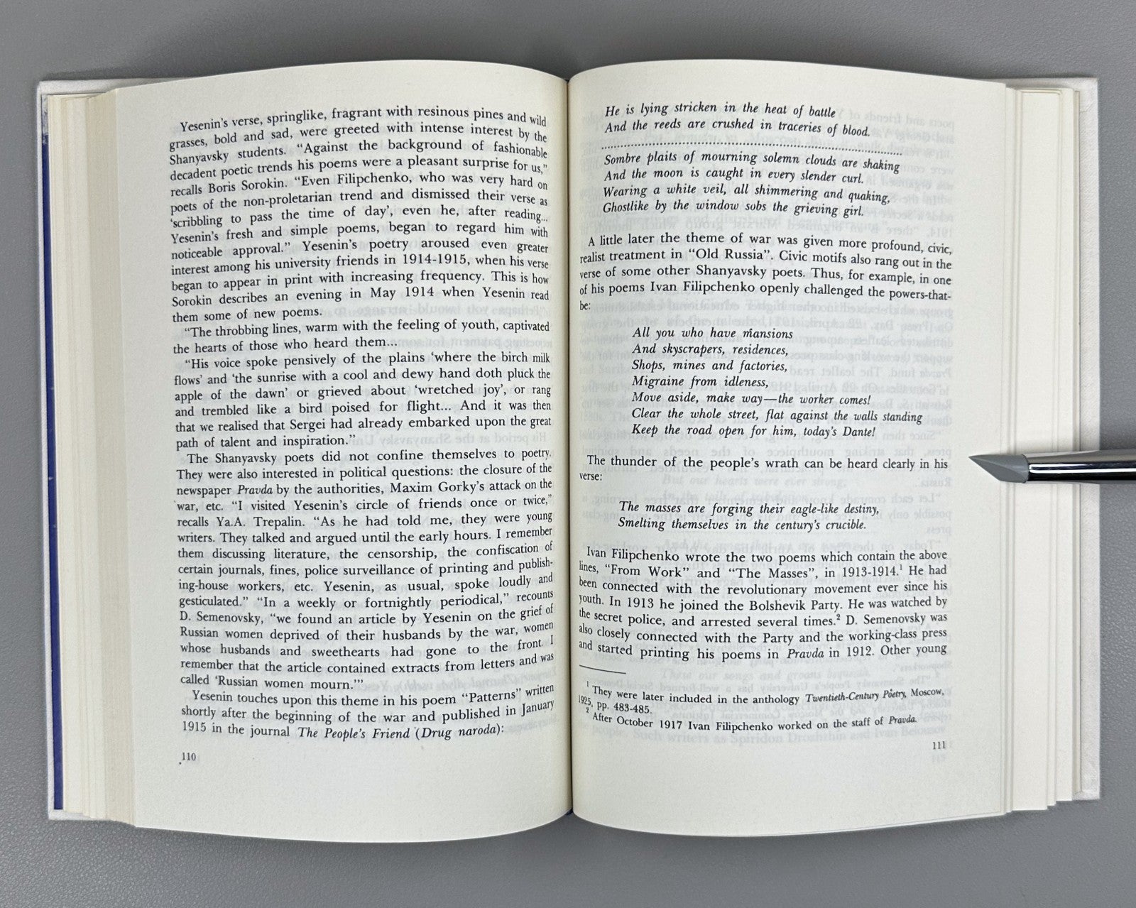 Prokushev Sergei Yesenin The Man the Verse the Age 1979 in English Russian poet