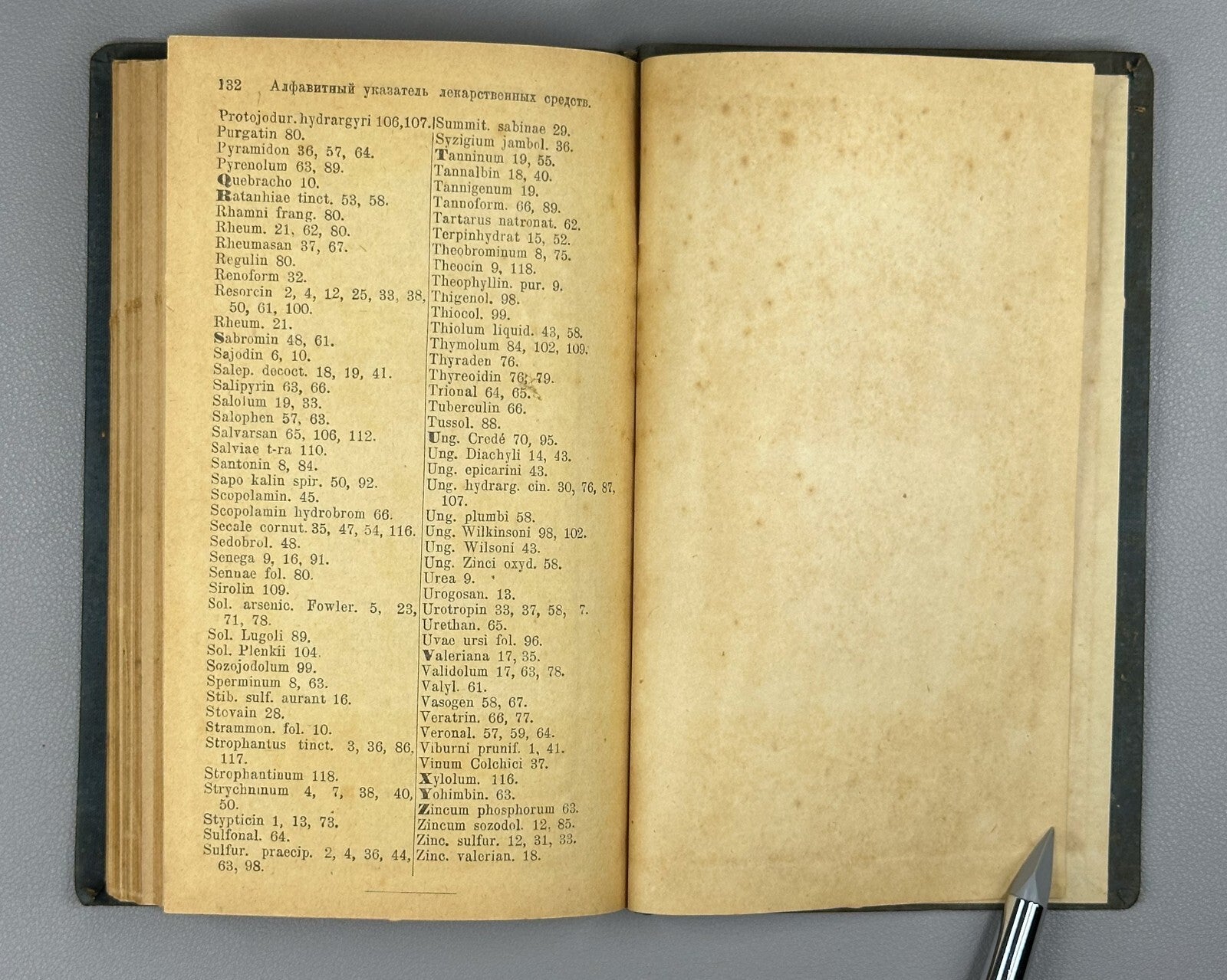 Blumenau Practical Guide to Prescribing Medicines 1927 Блюменау Лекарства Rare