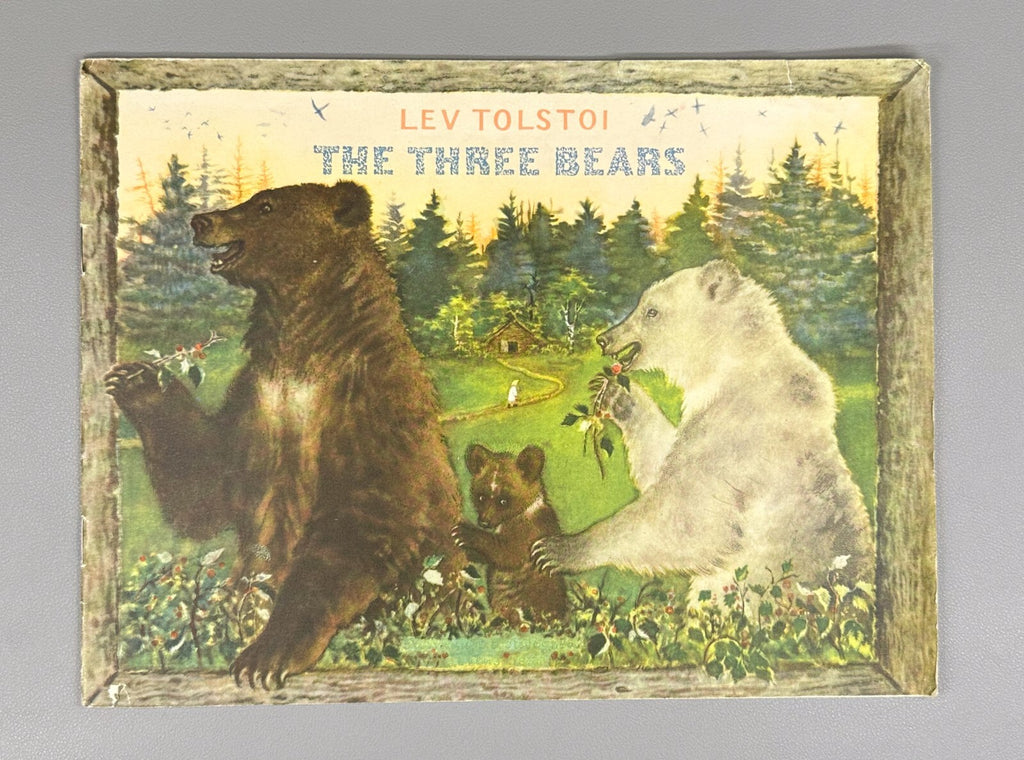 Lev Tolstoi Tolstoy The Three Bears Soviet Children's Library For Tiny Tots 1953