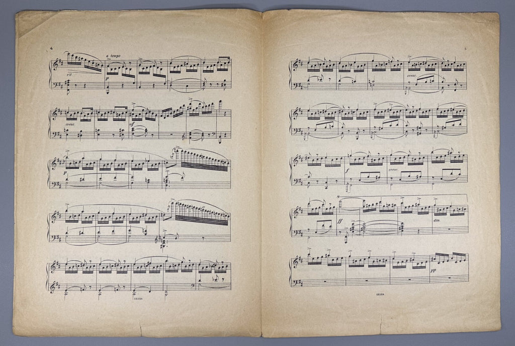 Arensky Etude in B minor Op. 19, No. 1 1927 Аренский Этюд си минор Соч 19 № 1