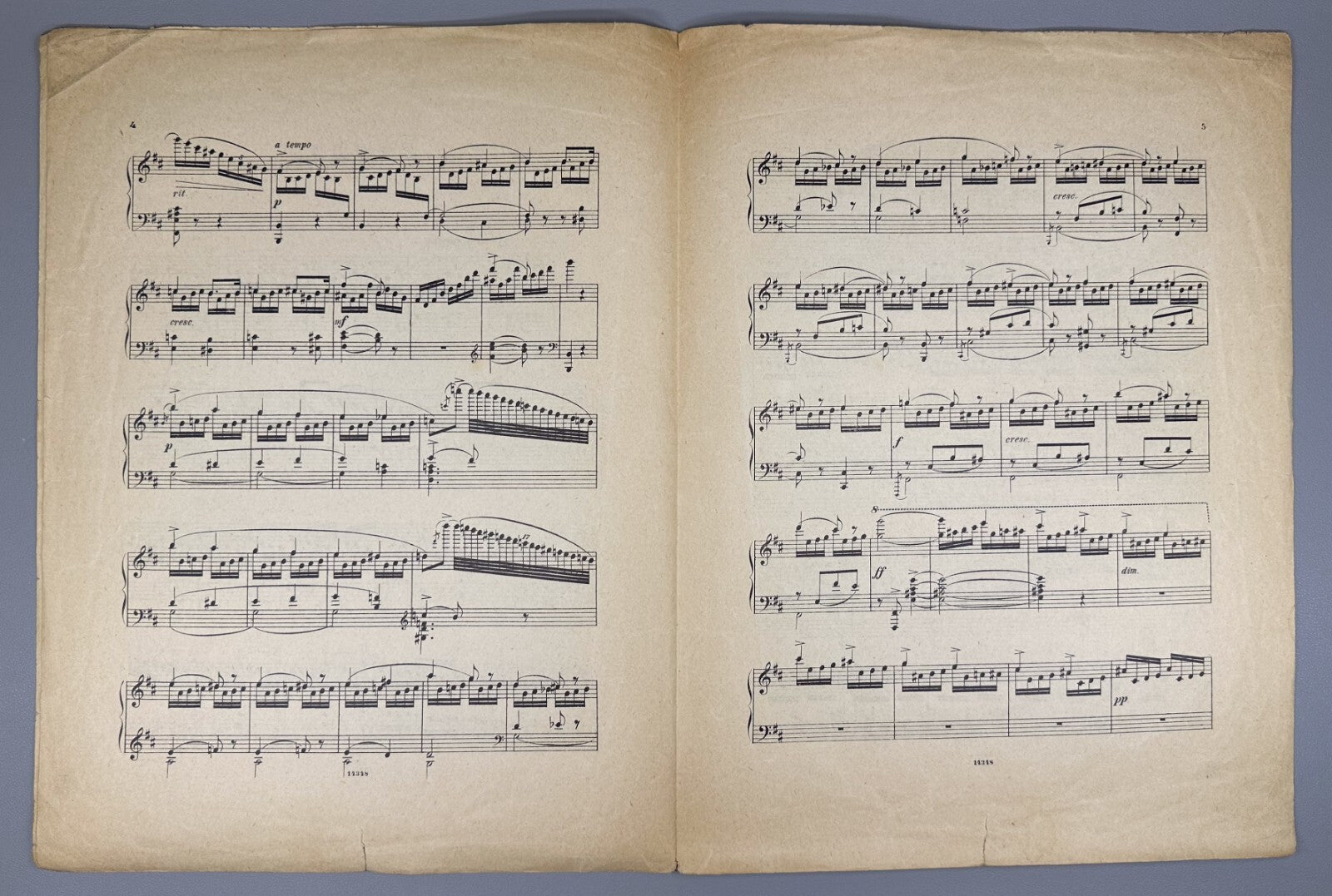 Arensky Etude in B minor Op. 19, No. 1 1927 Аренский Этюд си минор Соч 19 № 1